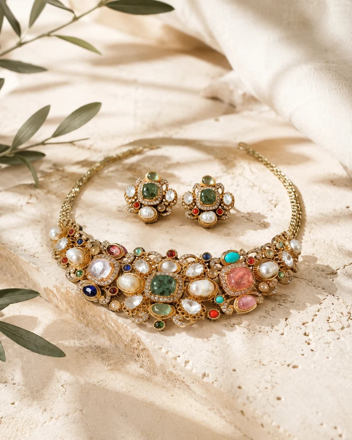 Rang Mahal Choker Set