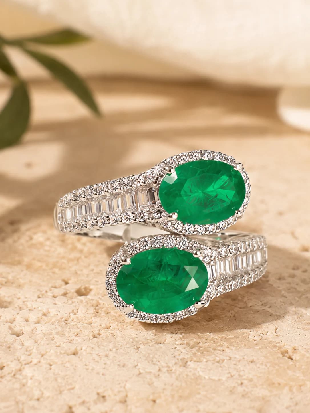 Emerald Hush Ring