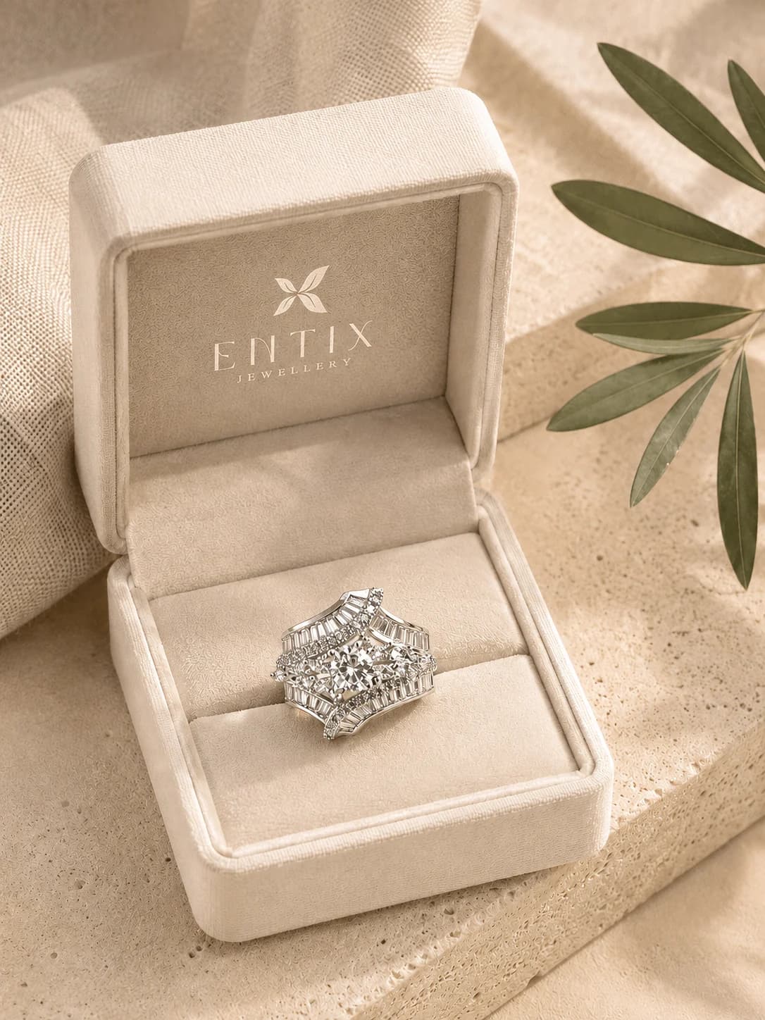 Luna Spark Ring packaging shot