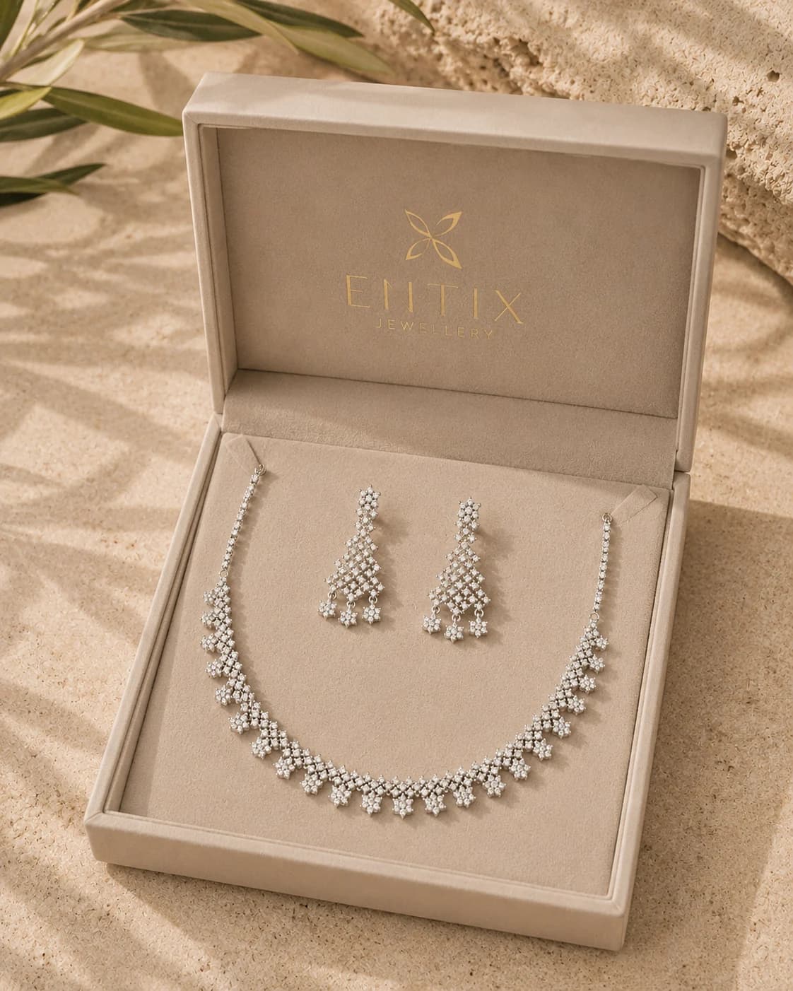 Cupid's Whisper Necklace Set packaging shot