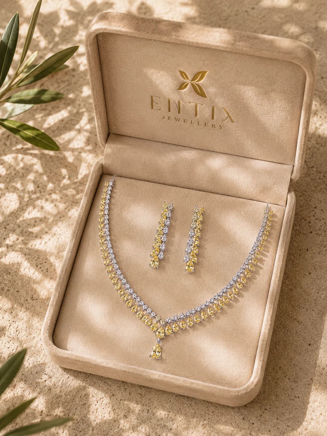 Calypso Topaz Necklace Set