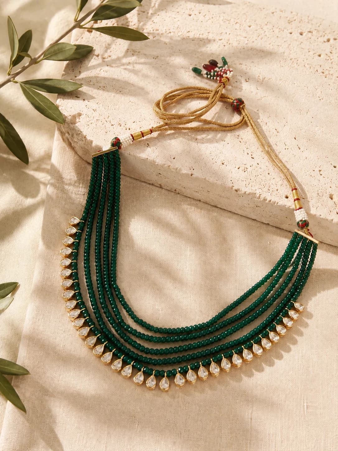 Her Excellence Jade Long Necklace