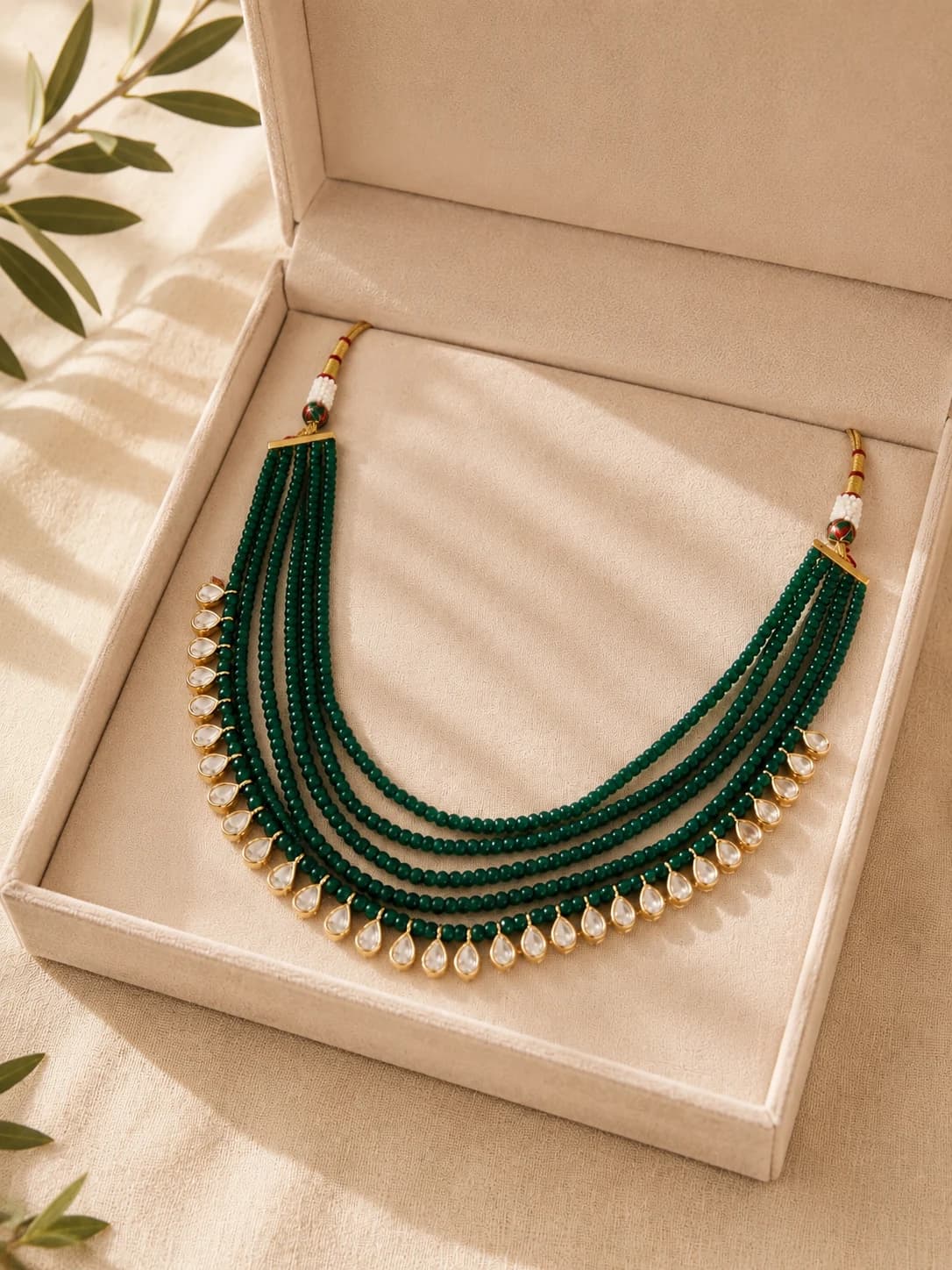 Her Excellence Jade Long Necklace packaging shot