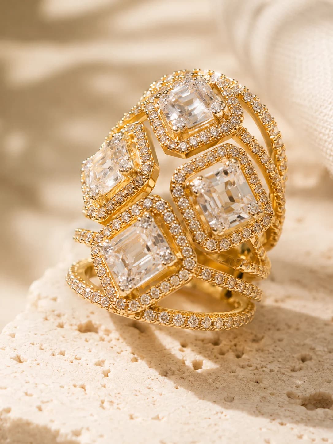 Amira Gold Ring