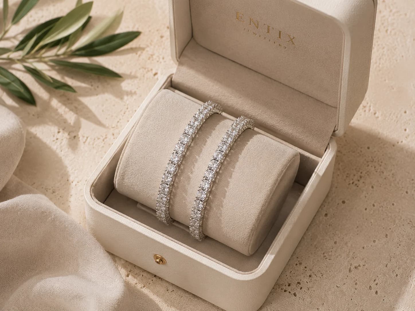 Infinite Shine Bangles packaging shot