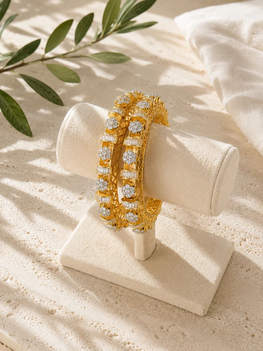 Rajnandani bangles display stand