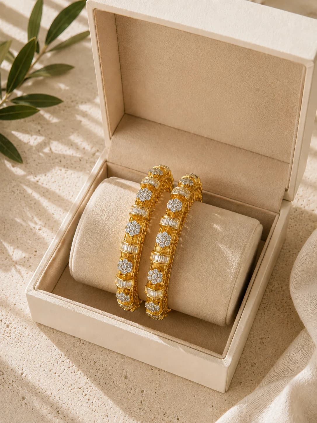 Rajnandani bangles packaging shot