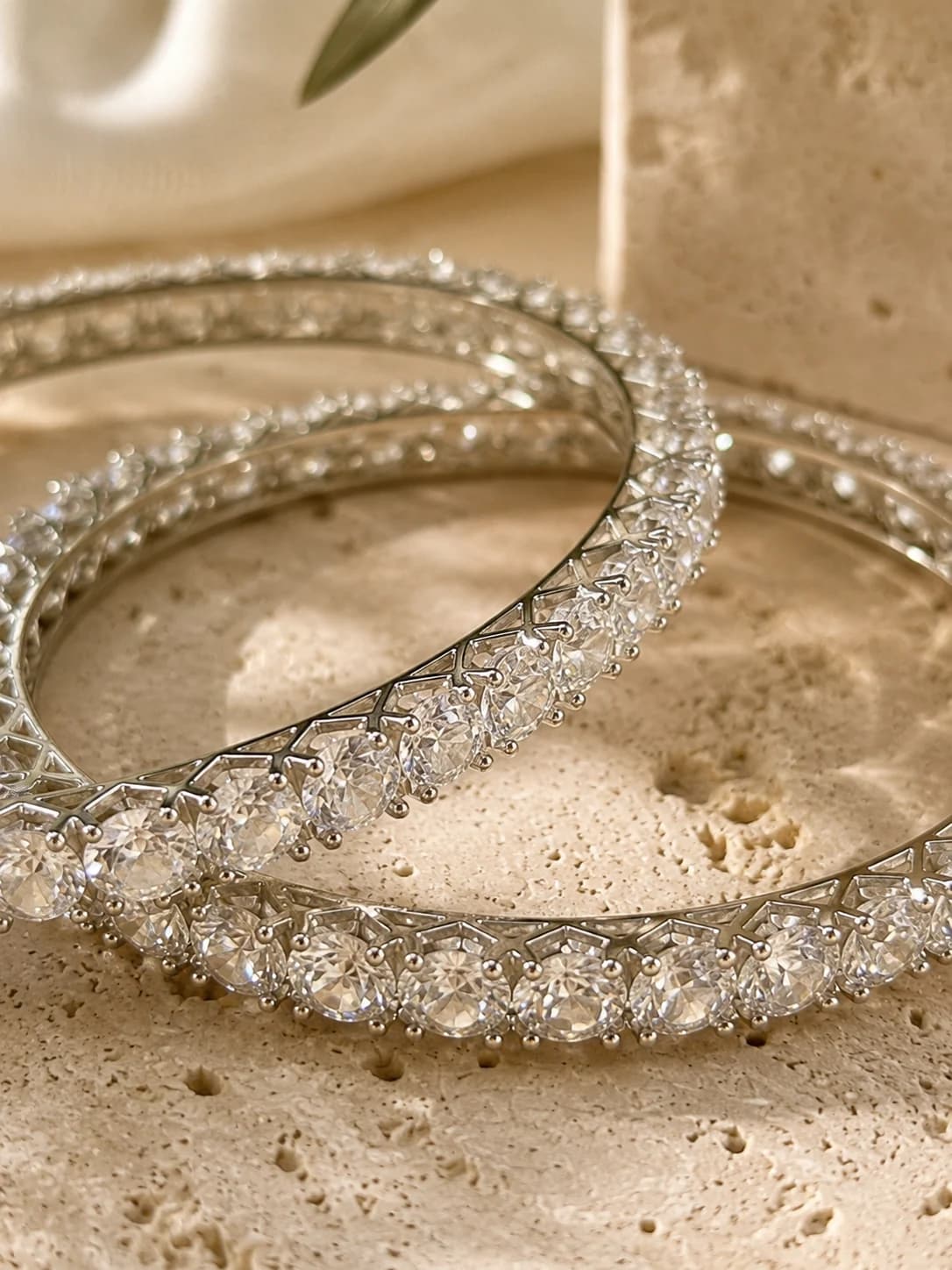Moonlight Tennis bangles set