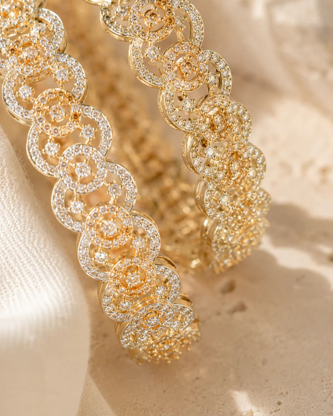 Aurum Spark Bangles