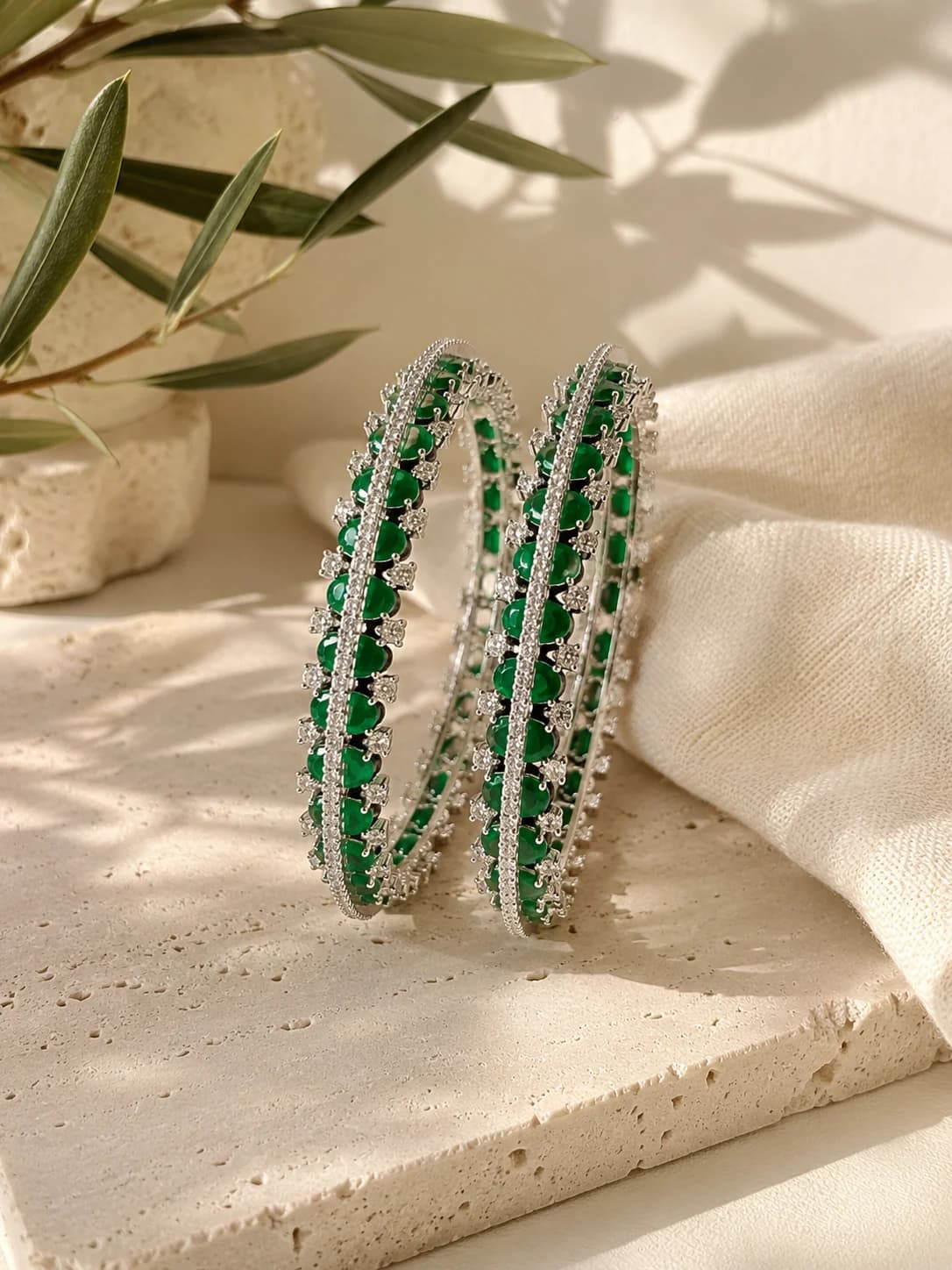 Esmeralda Luxe Bangles