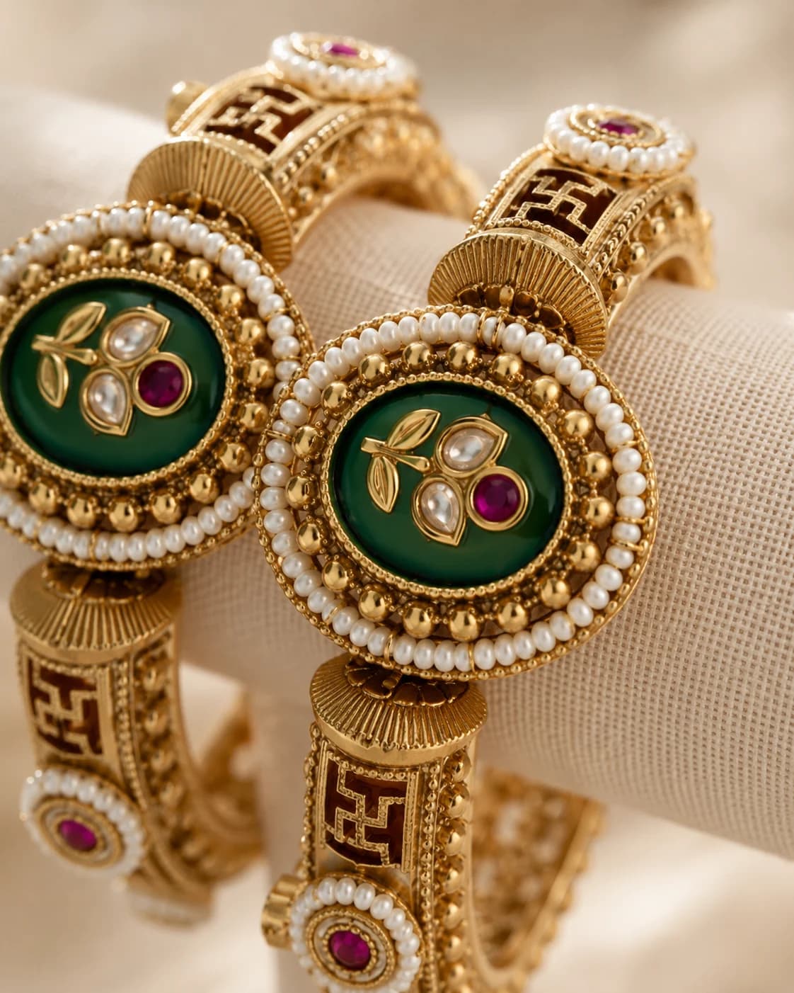 Swastik Jade Bangles product image 3