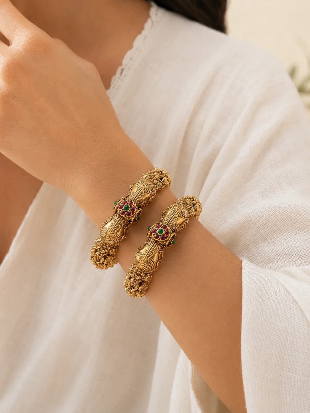 Airavat Temple Bangles