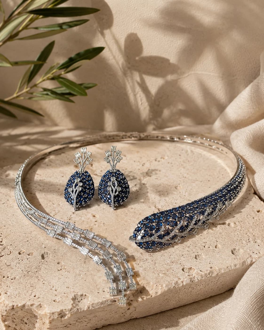 Sapphire Majesty Choker product image 4