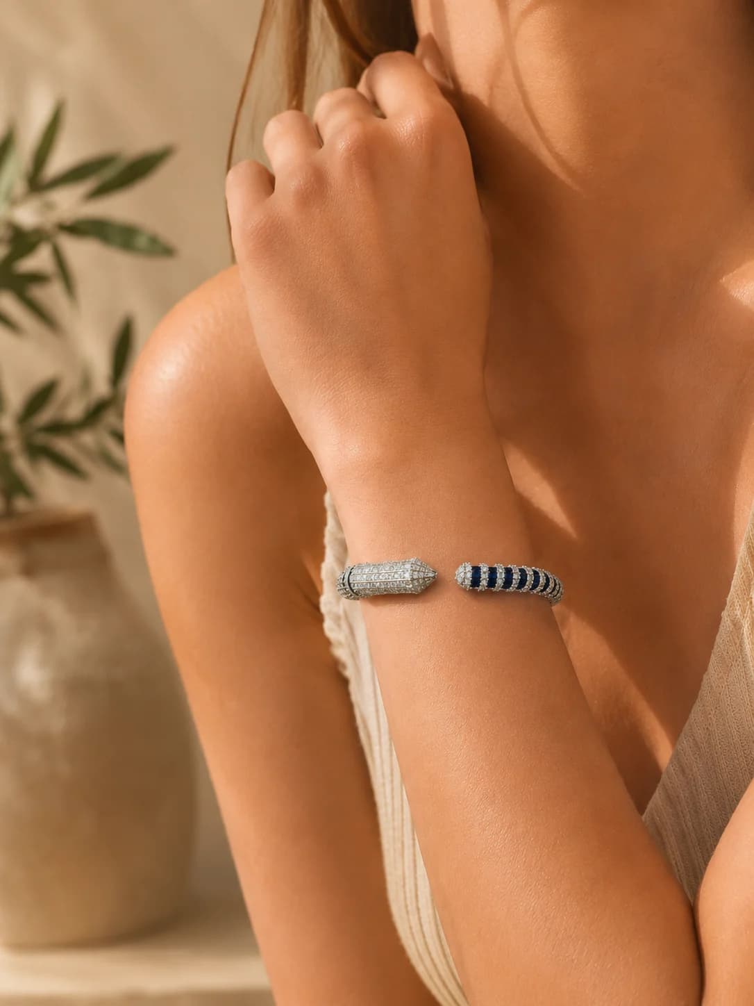 Illusion Blue Bracelet
