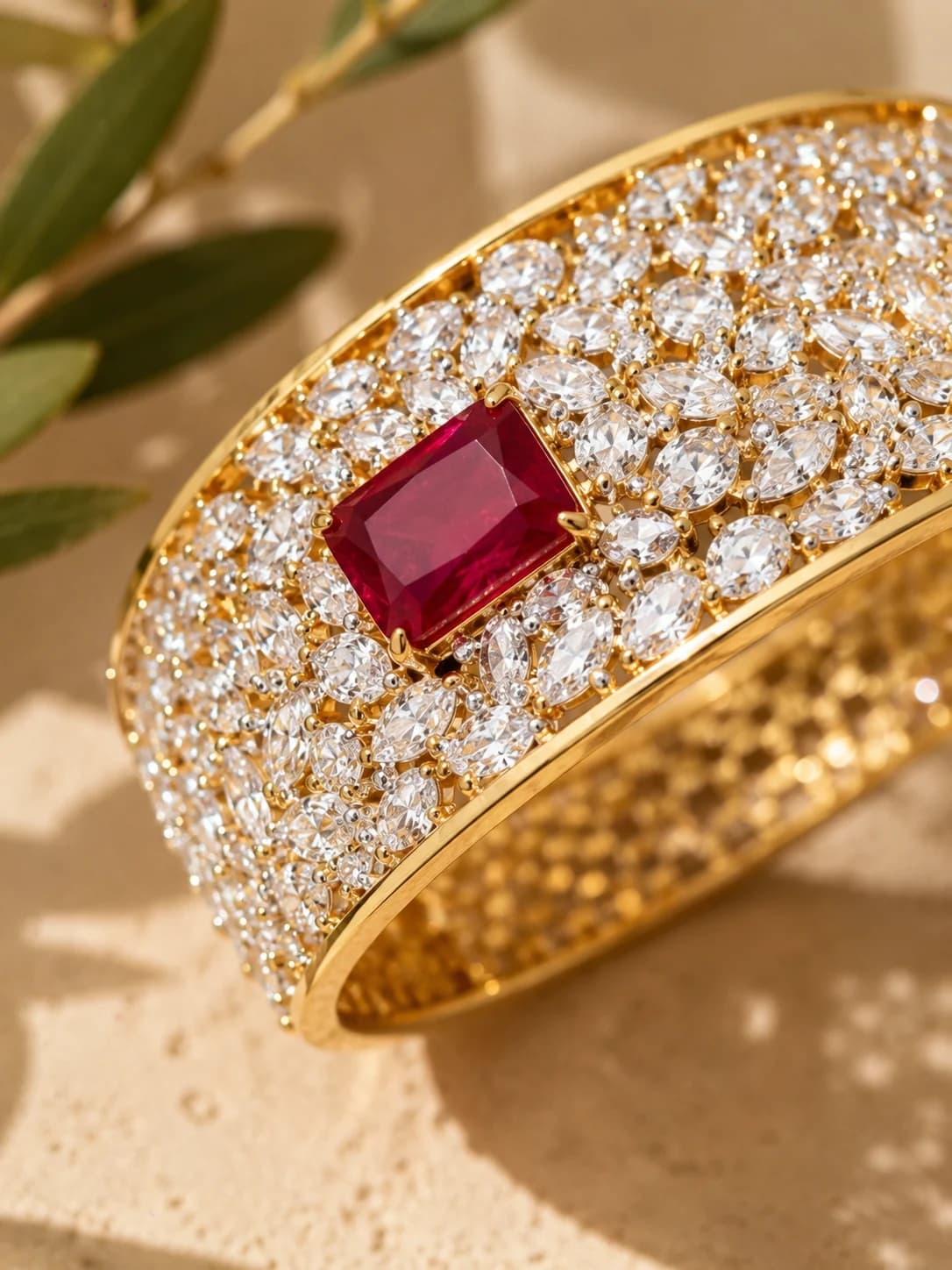 Elara Ruby Bracelet product image 3