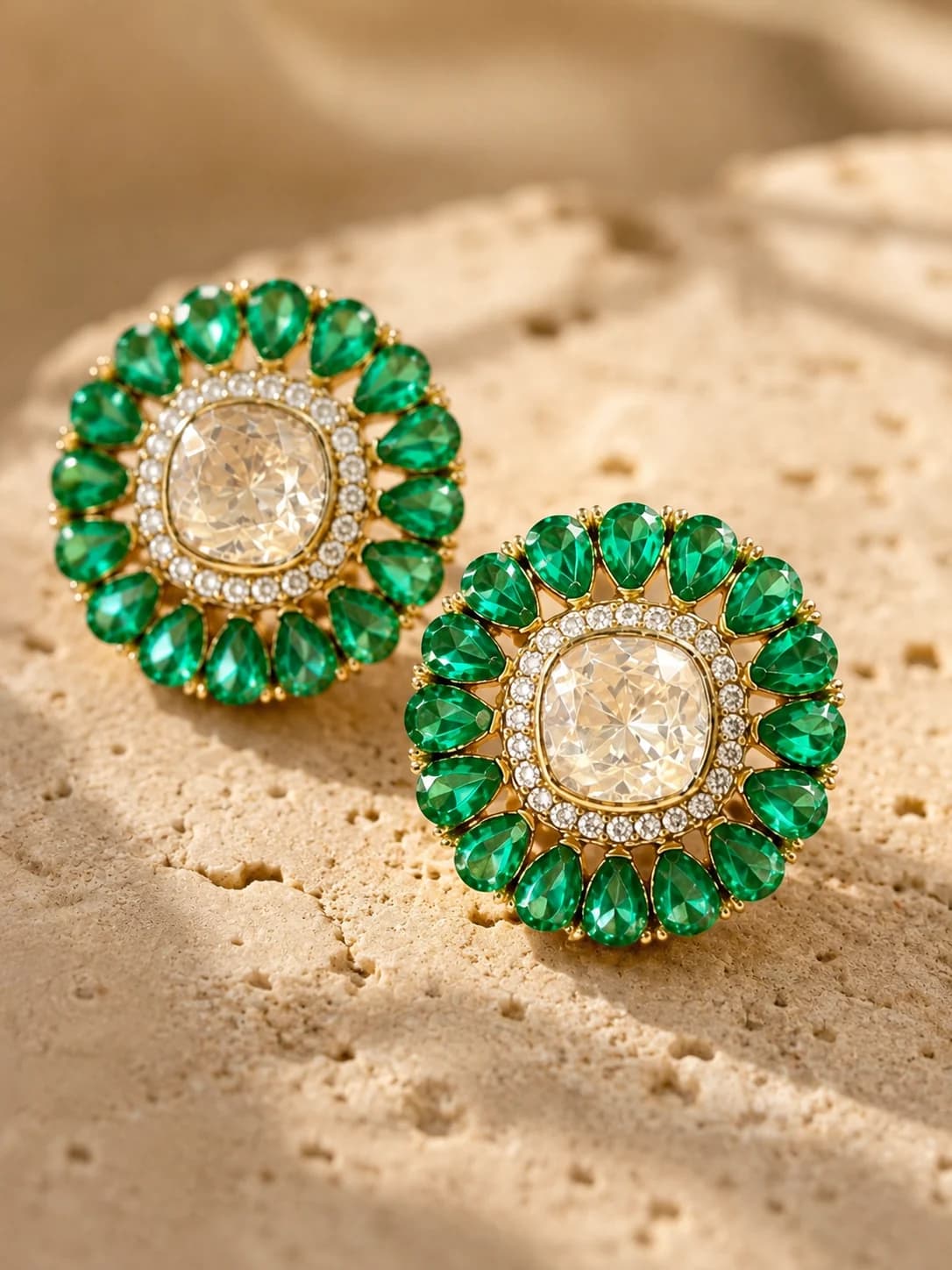 Empress Emerald Studs product image 3