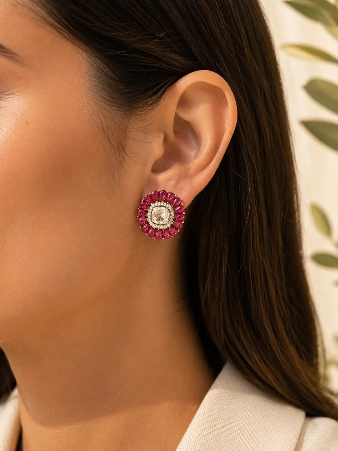 Empress Ruby Studs product image 5