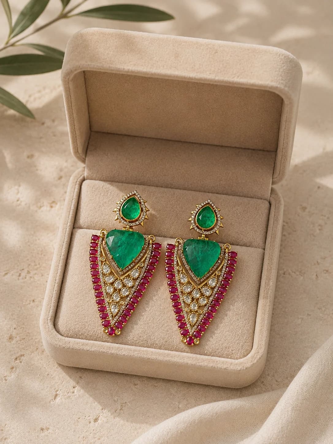 Maharani Emerald Drops