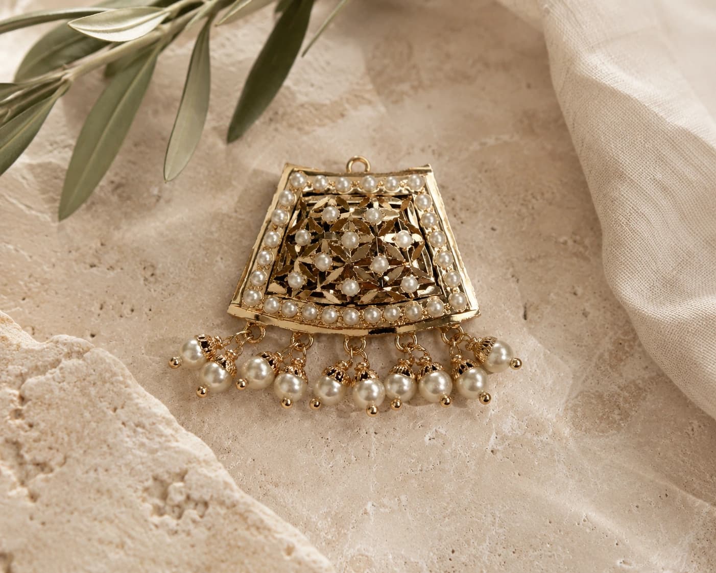 Mehr Jadao Earrings alternate angle