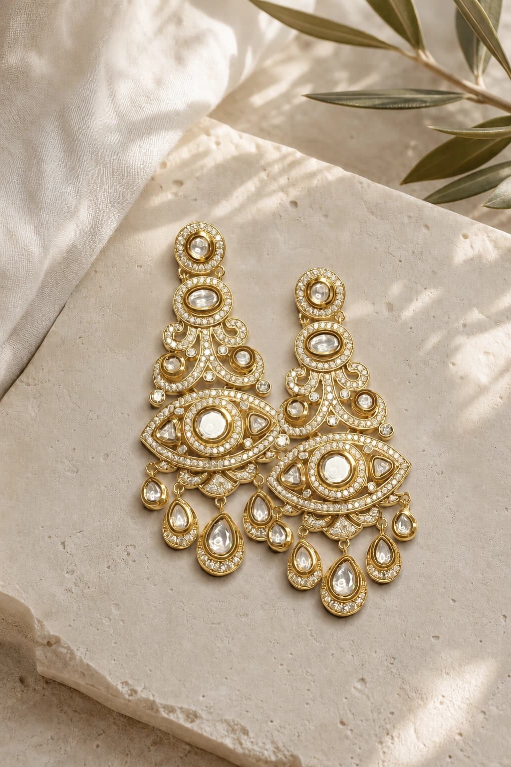 Virasat Kundan Earrings