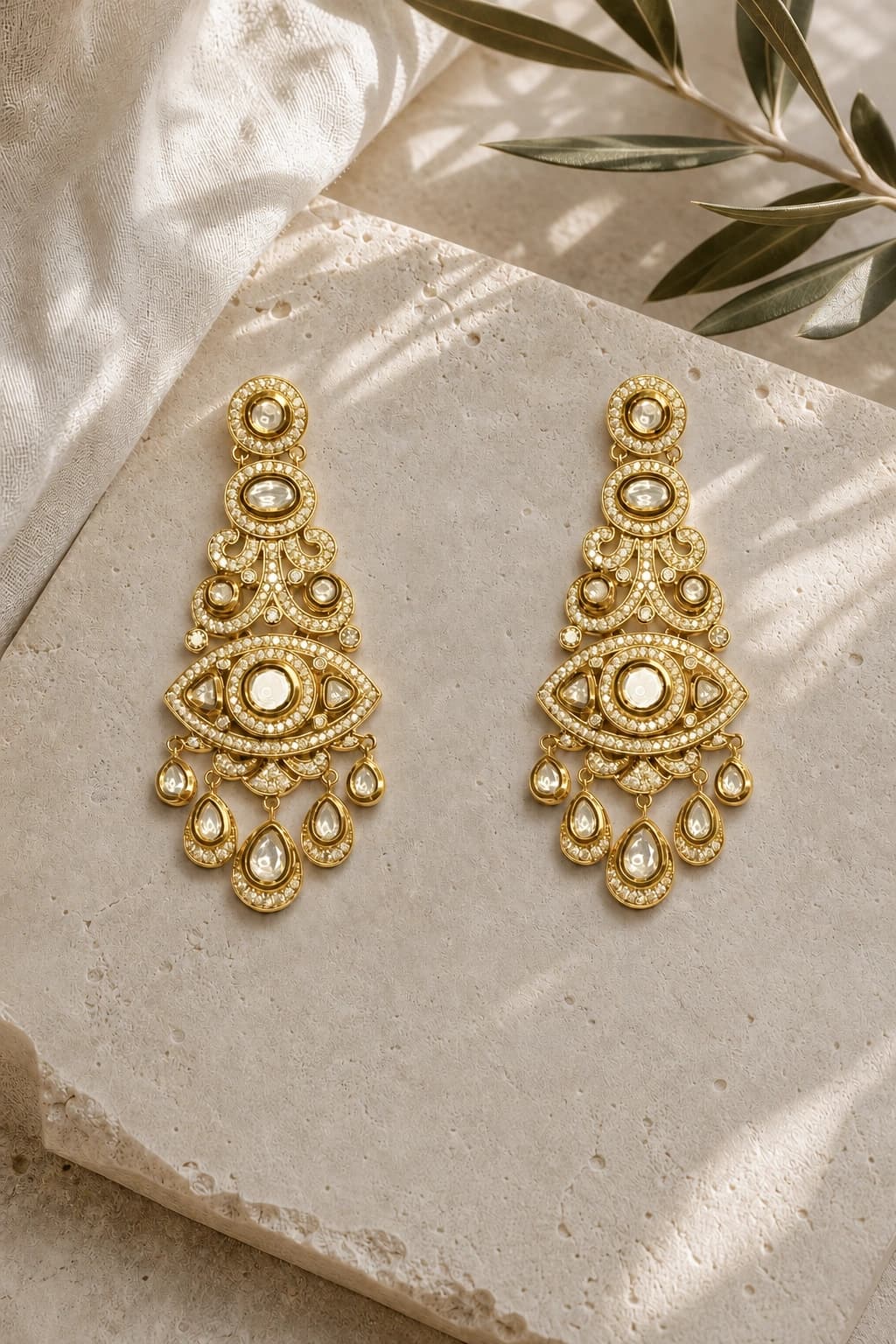Virasat Kundan Earrings