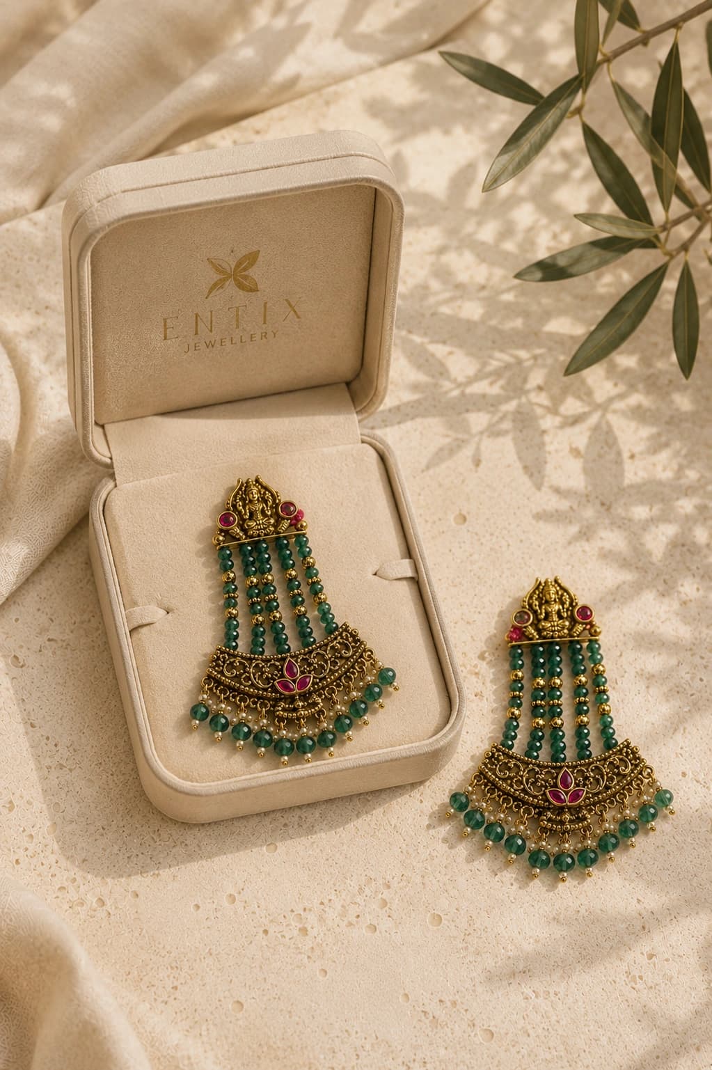 Imperial Jhoomar Earrings packaging shot