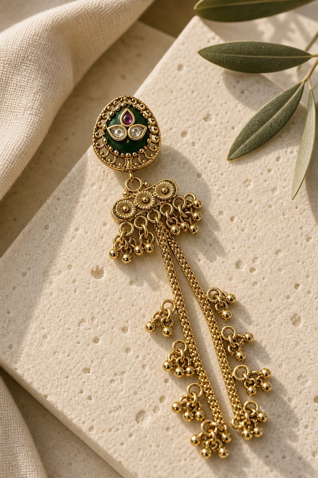 Noor-e-Chinar Earrings