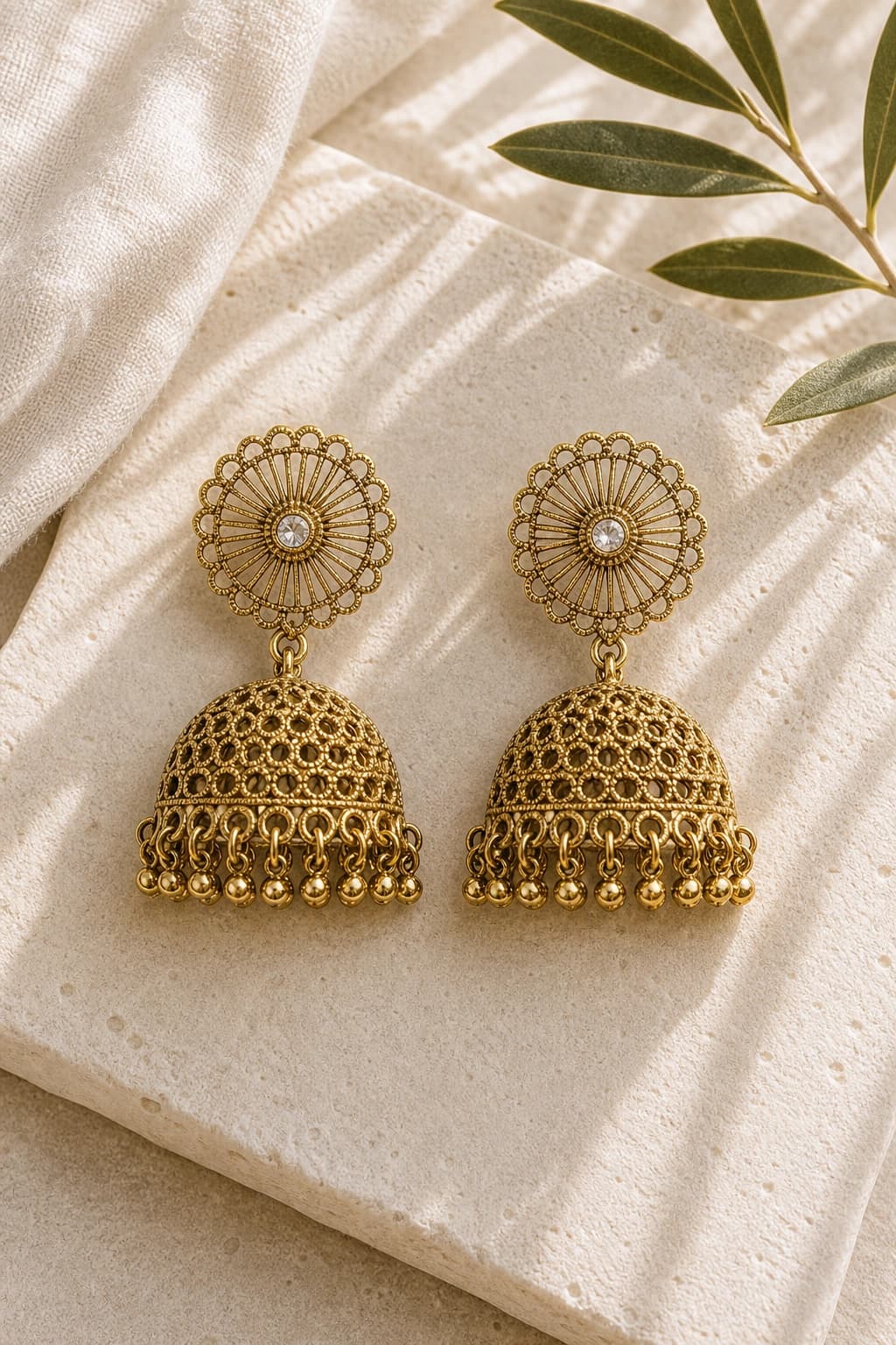 Auric Charm Jhumki