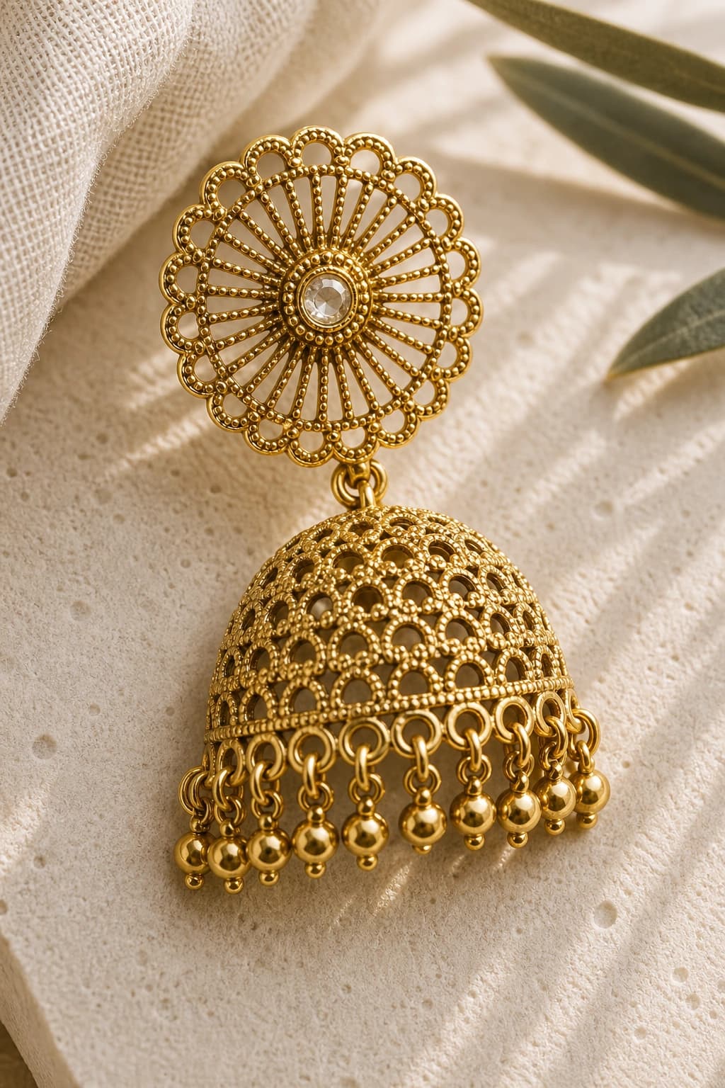 Auric Charm Jhumki