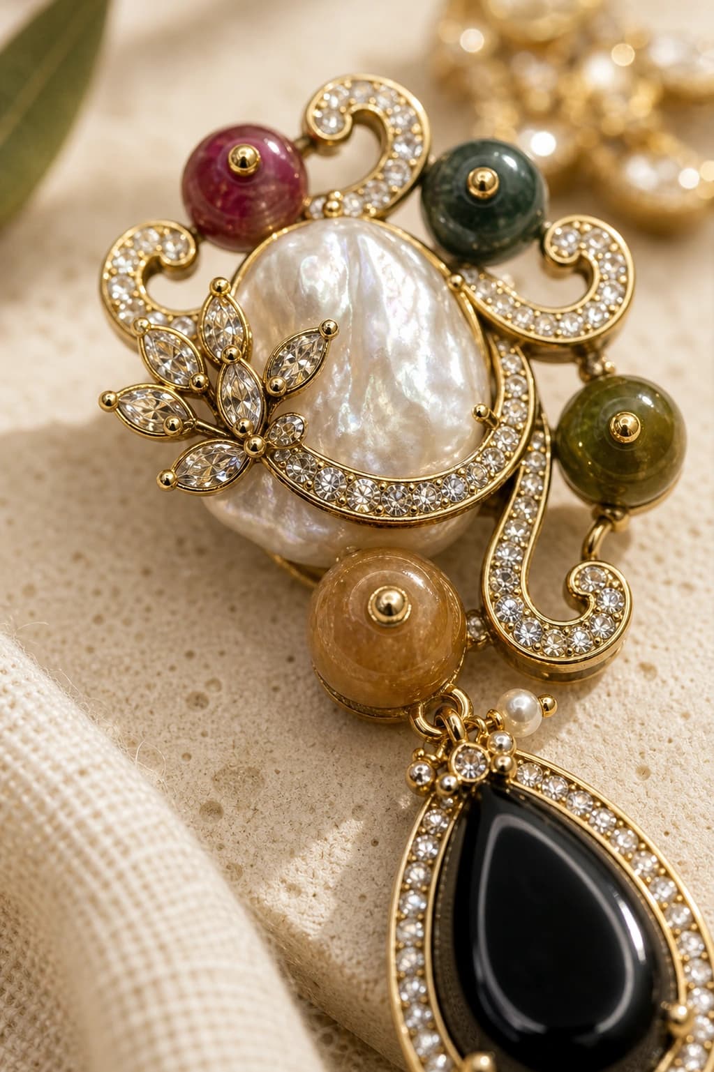 Moonlit Pearl Earrings