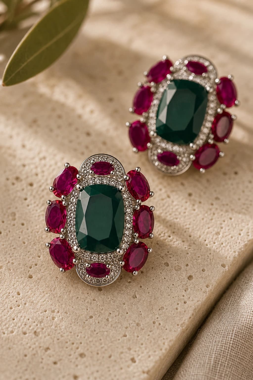 Emerald Majesty Studs product image