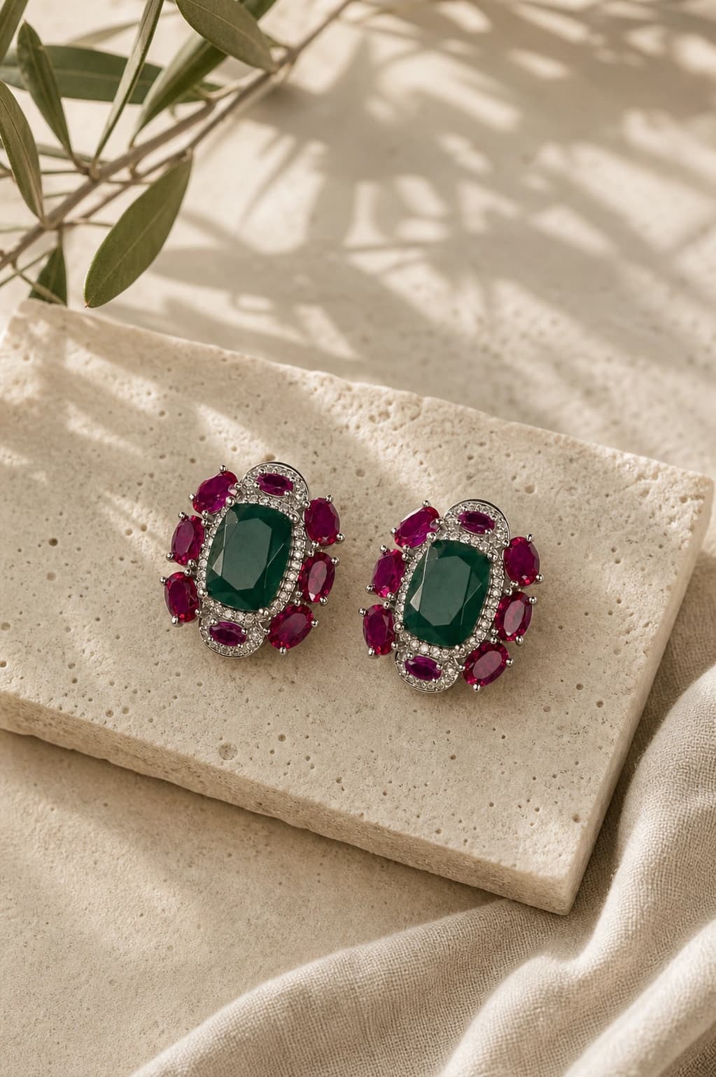 Emerald Majesty Studs product image