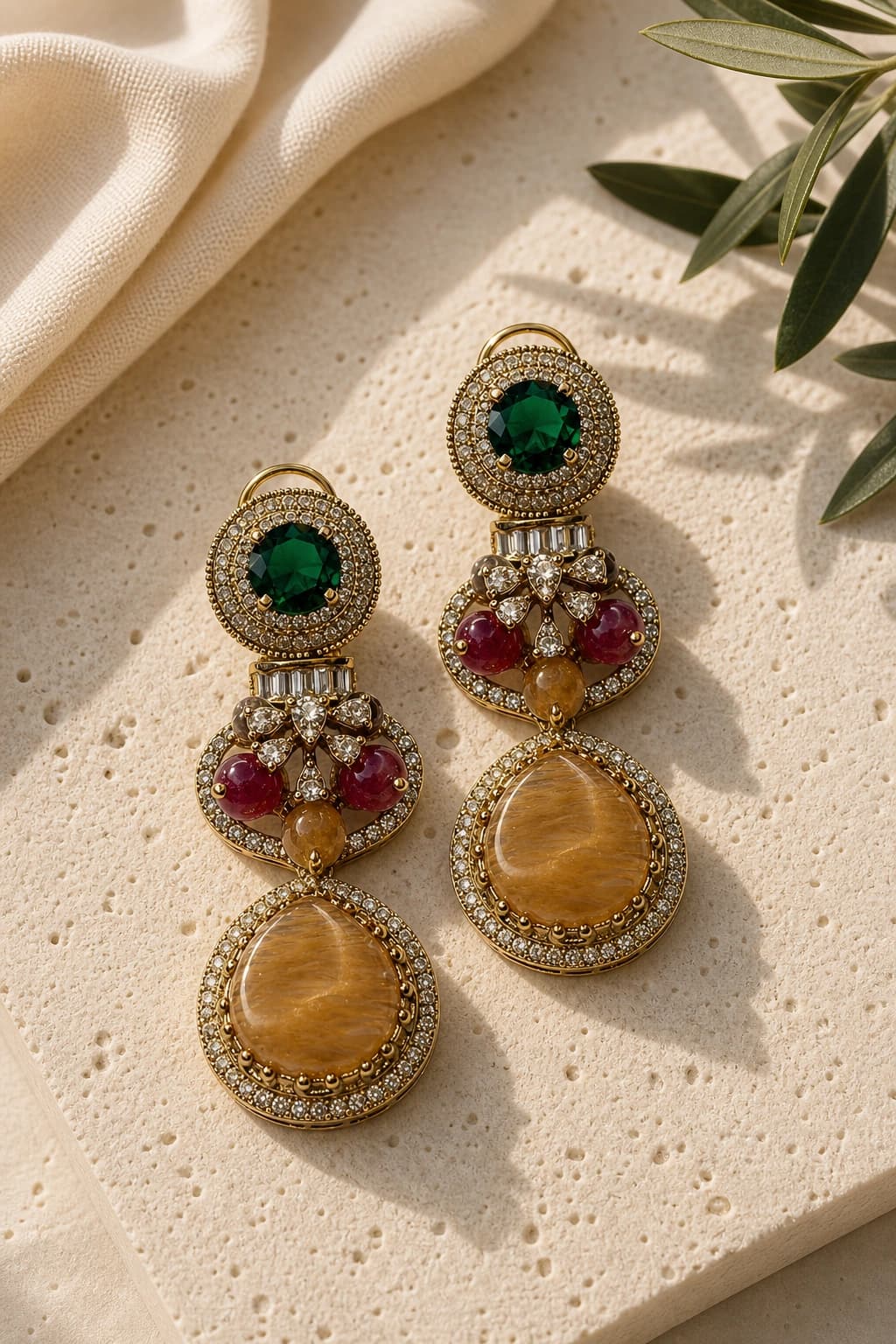 Yasmin Gemstone Earrings