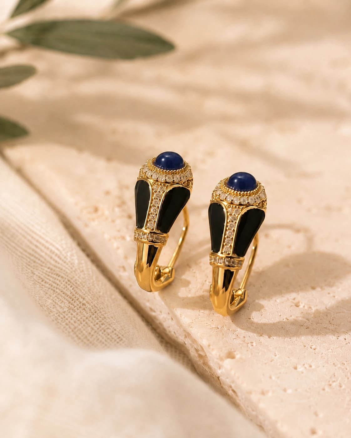 Celeste Blue Studs